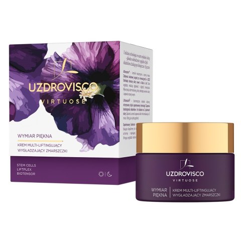 UZDROVISCO Virtuose Wymiar Piękna krem multi-liftingujący wygładzający zmarszczki 50ml UZDROVISCO Virtuose Wymiar Piękna krem multi-liftingujący wygładzający zmarszczki 50ml