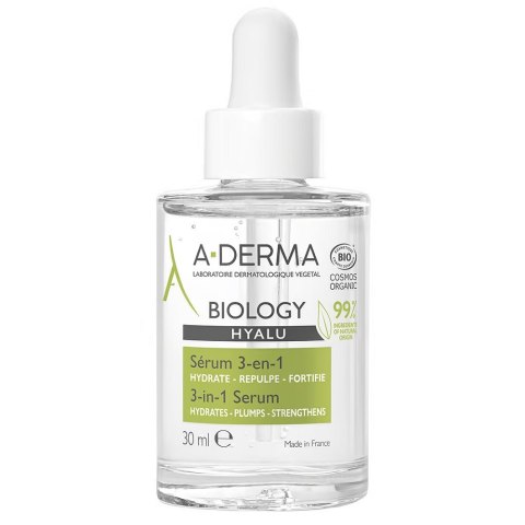 A-Derma Biology Hyalu dermatologiczne serum 3w1 30ml A-Derma Biology Hyalu dermatologiczne serum 3w1 30ml