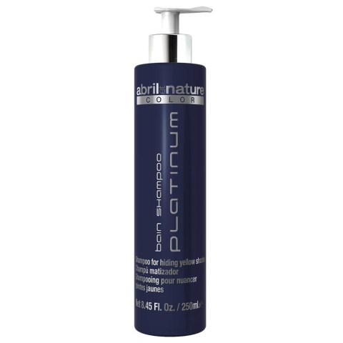 Abril et nature Color Platinum Bain Shampoo szampon eliminujący żółte odcienie 250ml Abril et nature Color Platinum Bain Shampoo szampon eliminujący żółte odcienie 250ml