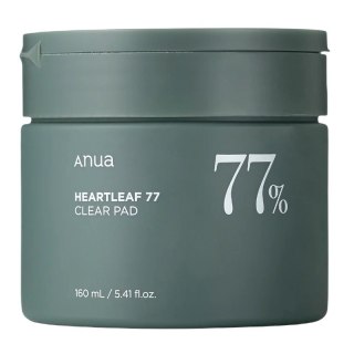 Anua Heartleaf 77% Clear Pad tonizujące płatki do twarzy 160ml