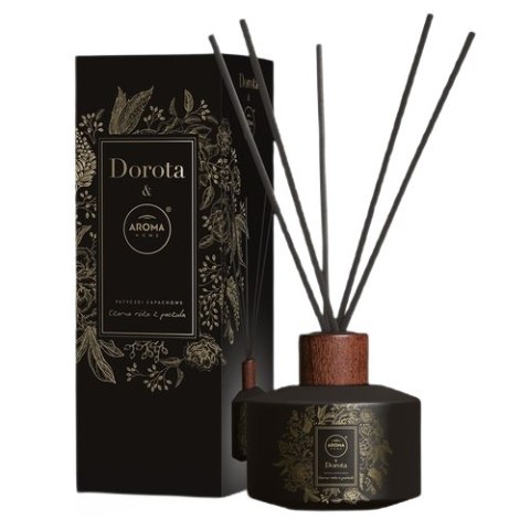 Aroma Home Dorota & Aroma Home patyczki zapachowe Czarna Róża z Paczulą 100ml Aroma Home Dorota & Aroma Home patyczki zapachowe Czarna Róża z Paczulą 100ml