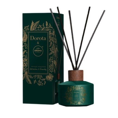 Aroma Home Dorota & Aroma Home patyczki zapachowe Geranium z Limonką 100ml Aroma Home Dorota & Aroma Home patyczki zapachowe Geranium z Limonką 100ml