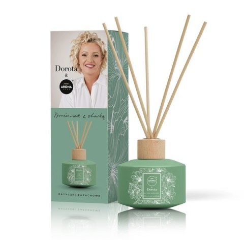 Aroma Home Dorota & Aroma Home patyczki zapachowe Tymianek z Oliwką 100ml Aroma Home Dorota & Aroma Home patyczki zapachowe Tymianek z Oliwką 100ml