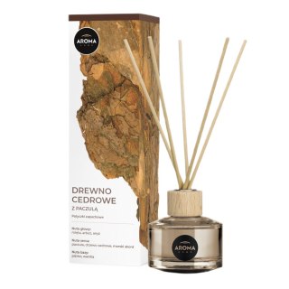Aroma Home Patyczki zapachowe Drewno Cedrowe z Paczulą 50ml