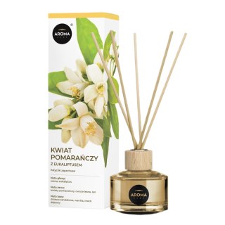Aroma Home Patyczki zapachowe Kwiat Pomarańczy z Eukaliptusem 50ml