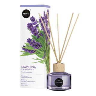 Aroma Home Patyczki zapachowe Lawenda z Rozmarynem 50ml
