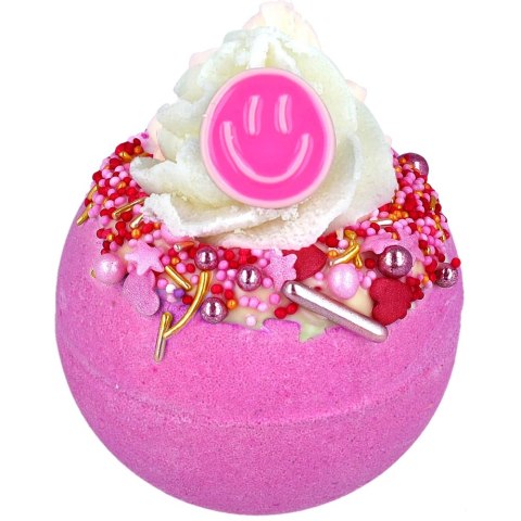 Bomb Cosmetics Happy People Bath Blaster musująca kula do kąpieli 160g Bomb Cosmetics Happy People Bath Blaster musująca kula do kąpieli 160g