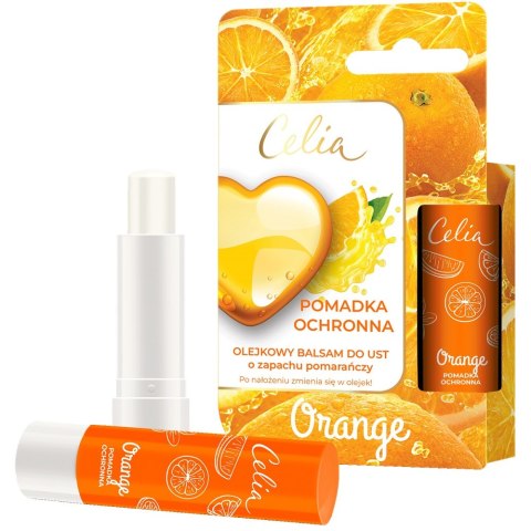 Celia Olejkowy balsam do ust Pomarańcza 4g Celia Olejkowy balsam do ust Pomarańcza 4g