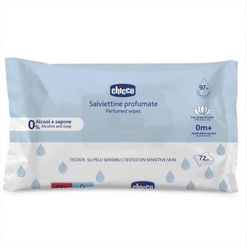 Chicco Chusteczki pielęgnacyjne 0m+ 72szt
