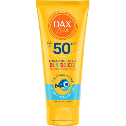 Dax Sun Emulsja ochronna dla dzieci SPF50 100ml Dax Sun Emulsja ochronna dla dzieci SPF50 100ml