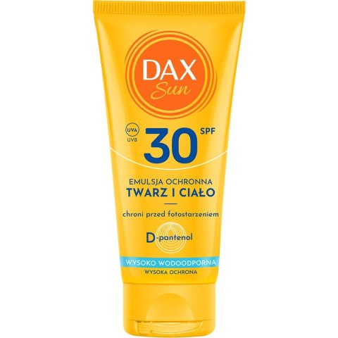 Dax Sun Emulsja ochronna do twarzy i ciała SPF30 50ml Dax Sun Emulsja ochronna do twarzy i ciała SPF30 50ml