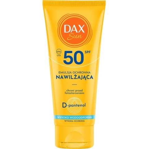 Dax Sun Nawilżająca emulsja ochronna SPF50 100ml Dax Sun Nawilżająca emulsja ochronna SPF50 100ml
