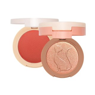 J.Cat Beauty 2 in 1 Piece Of Cake Blush + Highlighter róż i rozświetlacz 103 Mcflirty 12.1g