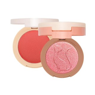 J.Cat Beauty 2 in 1 Piece Of Cake Blush + Highlighter róż i rozświetlacz 105 One In A Melon! 12.1g