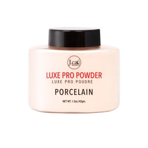 J.Cat Beauty Luxe Pro Powder sypki puder utrwalający 103 Porcelain 42g J.Cat Beauty Luxe Pro Powder sypki puder utrwalający 103 Porcelain 42g