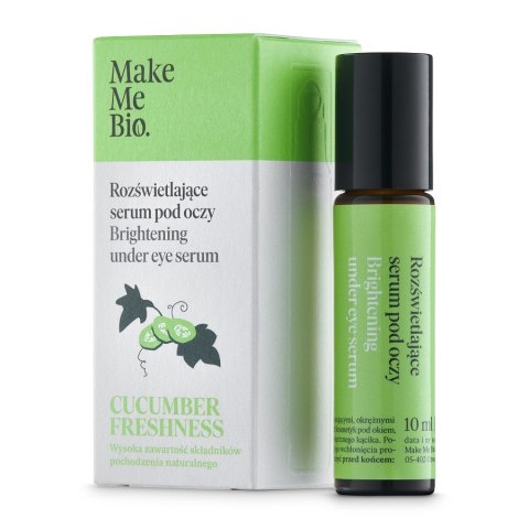 Make Me Bio Cucumber Freshness rozświetlające serum - roller pod oczy 10ml