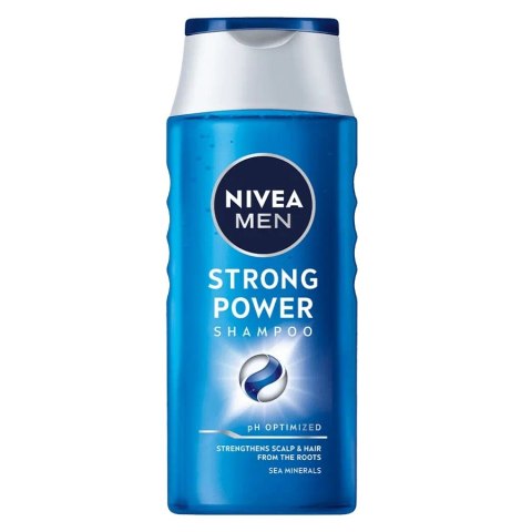 Nivea Men Strong Power wzmacniający szampon do włosów 250ml Nivea Men Strong Power wzmacniający szampon do włosów 250ml
