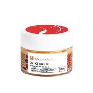 Opcja Natura Dziki krem żurawinowy do rąk 50ml