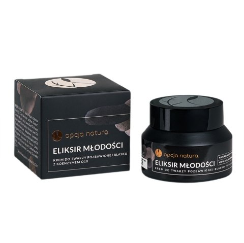 Opcja Natura Eliksir Młodości krem do twarzy pozbawionej blasku z koenzymem Q10 50ml
