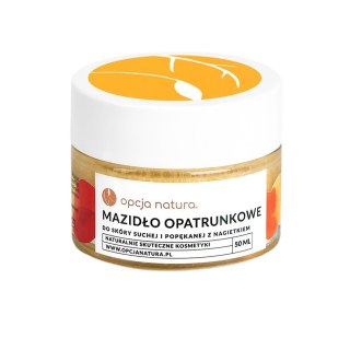 Opcja Natura Mazidło opatrunkowe do skóry suchej i popękanej z nagietkiem 50ml