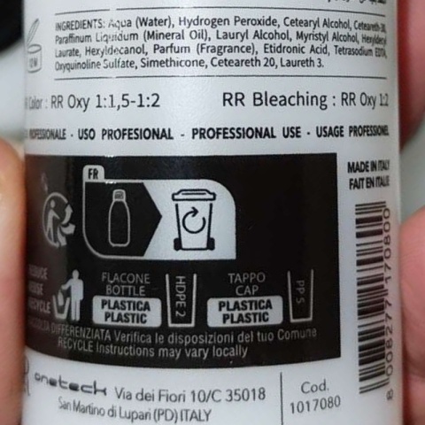 RR Developer Oxydant Woda Utleniona 6% 20Vol 150ml RR Developer Oxydant Woda Utleniona 6% 20Vol 150ml