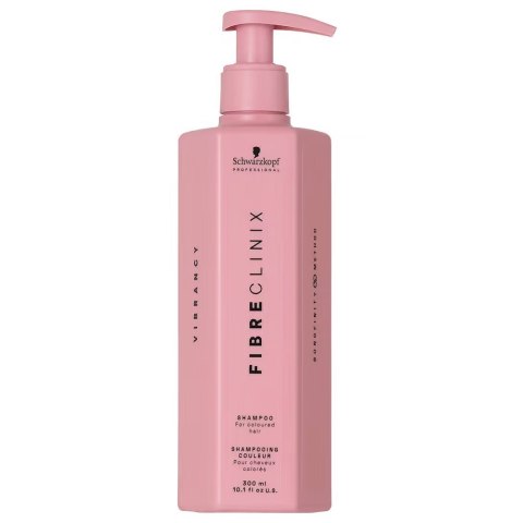 Schwarzkopf Professional Fibre Clinix Vibrancy Shampoo szampon do włosów farbowanych 300ml Schwarzkopf Professional Fibre Clinix Vibrancy Shampoo szampon do włosów farbowanych 300ml
