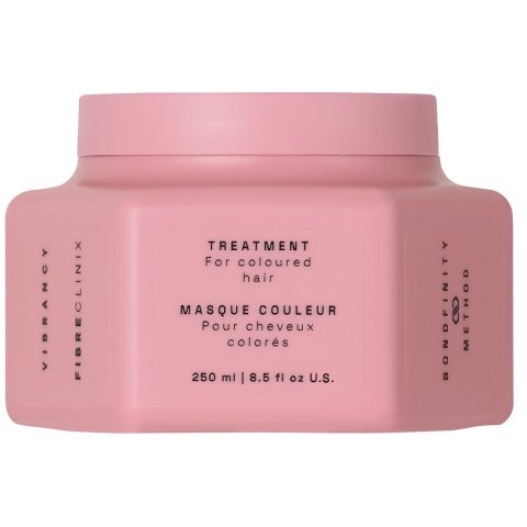 Schwarzkopf Professional Fibre Clinix Vibrancy Treatment maska do włosów farbowanych 250ml Schwarzkopf Professional Fibre Clinix Vibrancy Treatment maska do włosów farbowanych 250ml