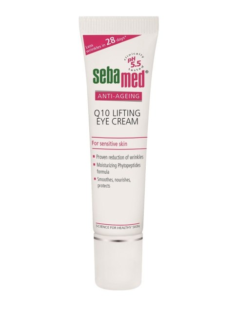 Sebamed Anti-Ageing Q10 Lifting Eye Cream przeciwzmarszczkowy krem pod oczy 15ml