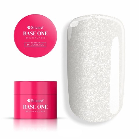 Silcare Base One Shimmer Milkshake żel budujący do paznokci 50g Silcare Base One Shimmer Milkshake żel budujący do paznokci 50g
