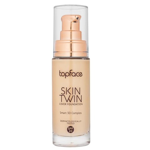 Topface Skin Twin Cover Foundation kryjący podkład do twarzy 002 30ml Topface Skin Twin Cover Foundation kryjący podkład do twarzy 002 30ml