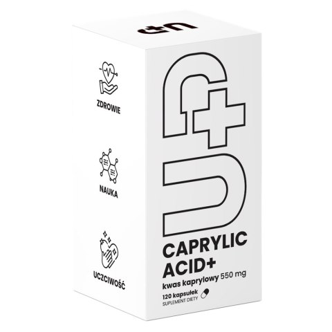 UP Health Pharma Caprylic Acid+ suplement diety 120 kapsułek UP Health Pharma Caprylic Acid+ suplement diety 120 kapsułek