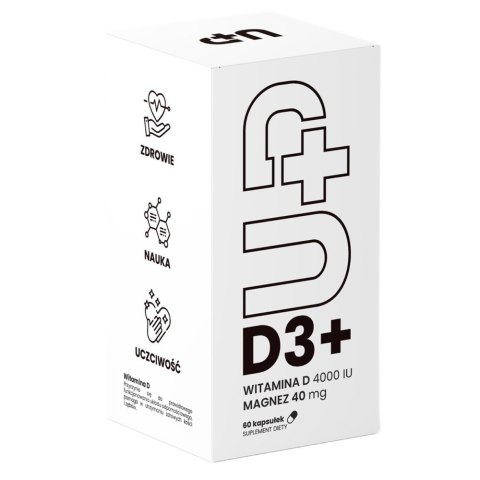 UP Health Pharma D3+ suplement diety 60 kapsułek UP Health Pharma D3+ suplement diety 60 kapsułek