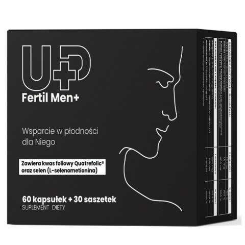 UP Health Pharma Fertil Men+ suplement diety dla wsparcia płodności mężczyzn 60 kapsułek + 30 saszetek UP Health Pharma Fertil Men+ suplement diety dla wsparcia płodności mężczyzn 60 kapsułek + 30 saszetek