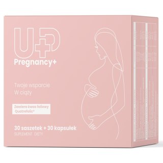 UP Health Pharma Pregnancy+ suplement diety dla wsparcia zdrowia kobiet w ciąży 30 saszetek + 30 kapsułek