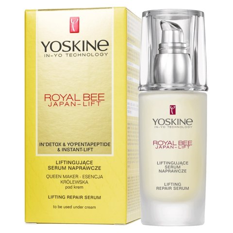 Yoskine Royal Bee Japan-Lift liftingujące serum naprawcze do twarzy 30ml Yoskine Royal Bee Japan-Lift liftingujące serum naprawcze do twarzy 30ml