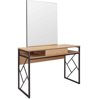 Ayala Konsoleta fryzjerska barberska kosmetyczna lustro LOFT S