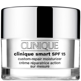 Clinique Smart™ Custom-Repair Moisturizer SPF 15 beztłuszczowy krem nawilżający z filtrem przeciwsłonecznym do cery suchej i mieszanej 50