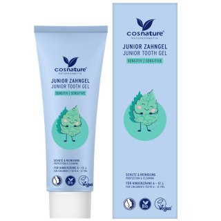 Cosnature Junior Tooth Gel żel do wrażliwych zębów dla dzieci z rumiankiem i miętą 75ml