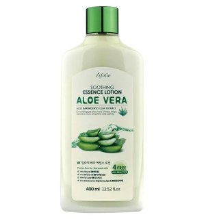 Esfolio Aloe Vera łagodząco-nawilżająca esencja do twarzy i ciała z ekstraktem z aloesu 400ml