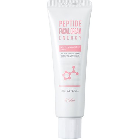 Esfolio Peptide Energy Facial Cream energetyzujący krem do twarzy z peptydami 50ml Esfolio Peptide Energy Facial Cream energetyzujący krem do twarzy z peptydami 50ml