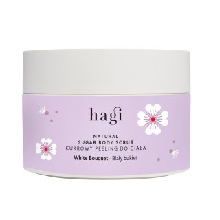 Hagi Cukrowy peeling do ciała Biały Bukiet 200g