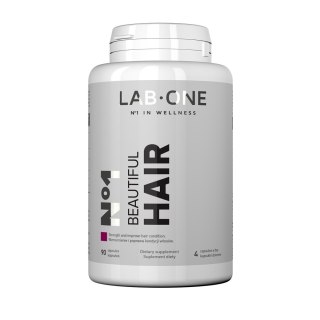 LAB ONE N°1 Beautiful Hair suplement diety wzmacniający włosy 90 kapsułek