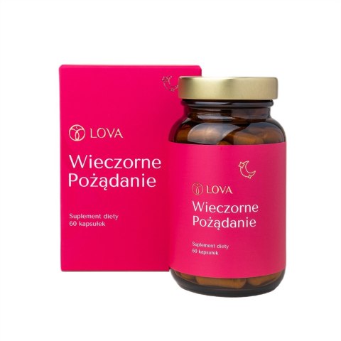 LOVA Wieczorne Pożądanie suplement diety 60 kapsułek LOVA Wieczorne Pożądanie suplement diety 60 kapsułek
