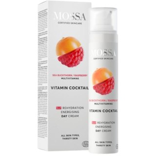 MOSSA Vitamin Cocktail nawilżająco-energetyzujący krem na dzień z rokitnikiem i maliną 50ml