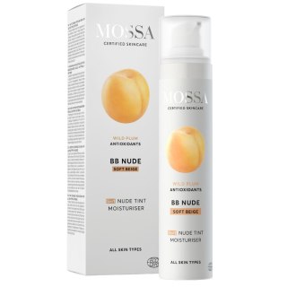 MOSSA Youth Defence nawilżający krem BB 5w1 z dziką śliwką Soft Beige 50ml