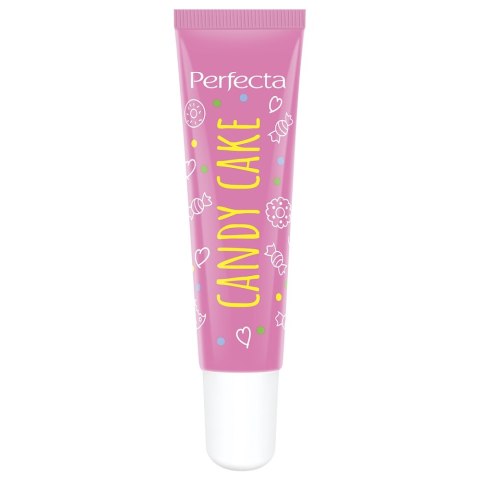 Perfecta Juicy Lip Gloss błyszczyk do ust Candy Cake 10ml Perfecta Juicy Lip Gloss błyszczyk do ust Candy Cake 10ml