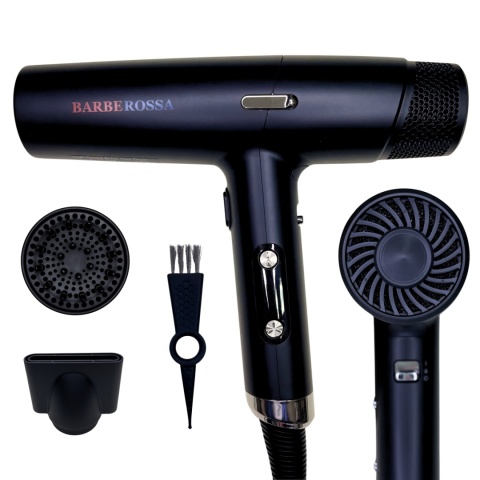 Barberossa PRO High Speed BLDC Suszarka do Włosów Czarna