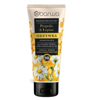 Barwa Receptury Natury wzmacniająca odżywka do włosów Propolis + Łopian 200ml