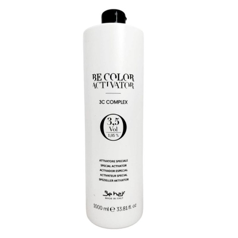 Be Hair Be Color, developer do farb, aktywator 3,5 Vol 1,05% 1000ml Be Hair Be Color, developer do farb, aktywator 3,5 Vol 1,05% 1000ml