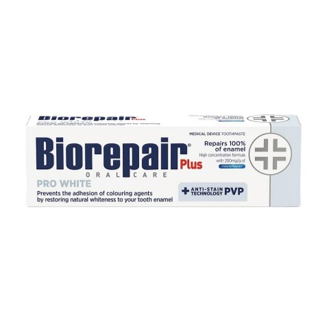 Biorepair Plus Pro White wybielająca pasta do zębów 75ml Biorepair Plus Pro White wybielająca pasta do zębów 75ml